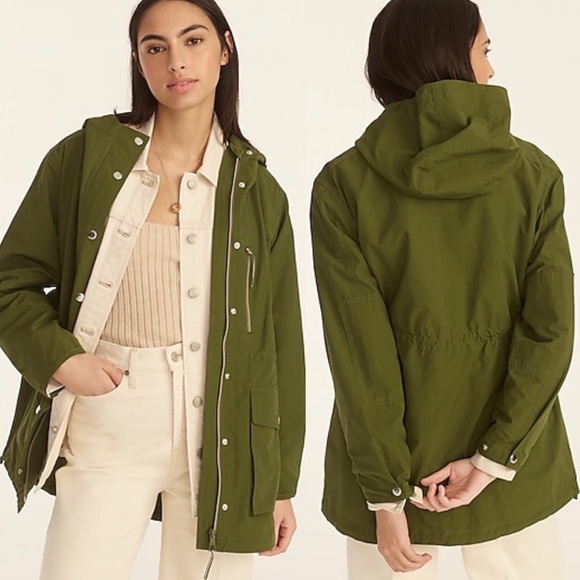 J. Crew Jackets & Blazers - J. Crew Relaxed Perfect Lightweight Jacket in Laurel Green